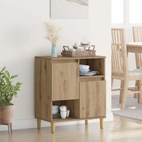 Schmales Sideboard Artisan-Eiche Dekor 35 X 60 X 70 Cm Holzwerkstoff