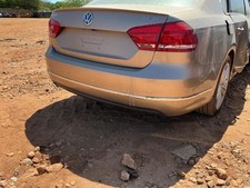 Rear Bumper Sedan With Chrome Moulding Fits 12-15 Passat 5047280 Rear Bumper Sedan With Chrome Moulding Fits 12-15 Passat 5047280