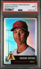 2022 Topps Chrome Platinum Anniversary Shohei Ohtani #1 Refractor PSA 9 Angels