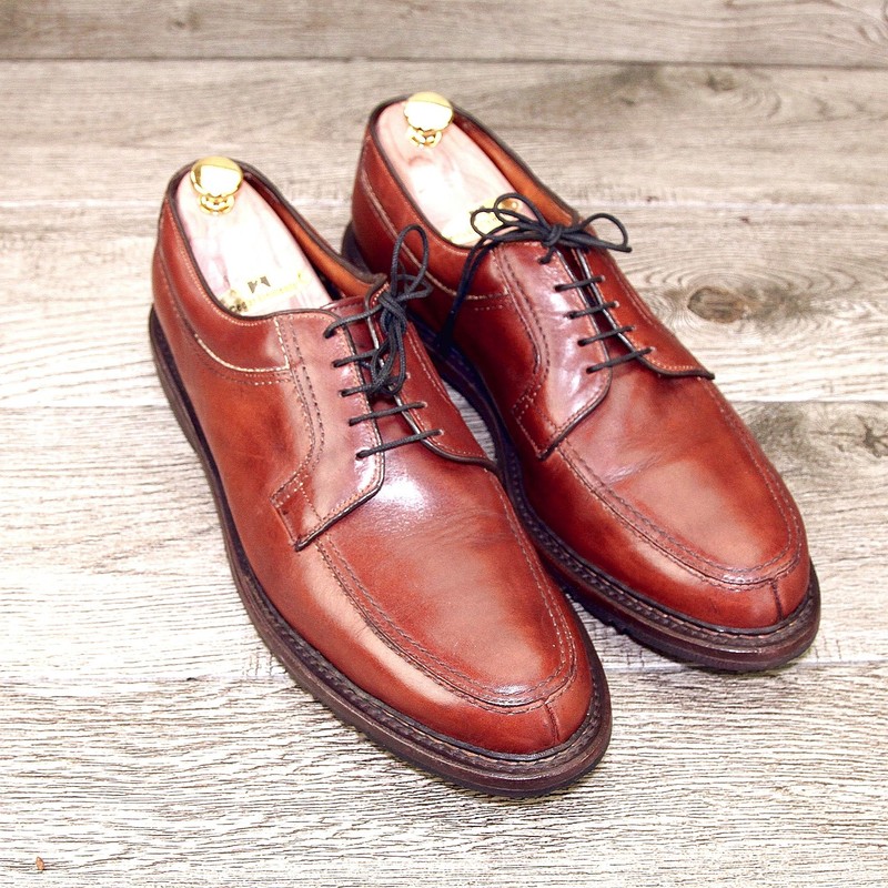 Allen Edmonds  WILBERT  10.5 D  Chili * add $15 new Cedar Trees
