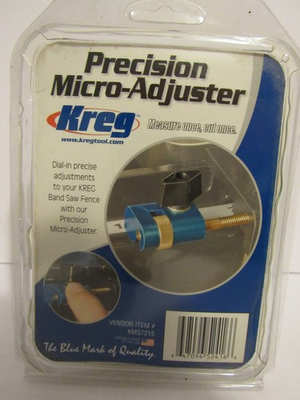 #ad #ad Kreg Precision Micro Adjuster for Band Saw Fence KMS7215 Woodworking Tool NEW $15.99