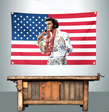 ELVIS PRESLEY 3' X 5' BANNER FLAG