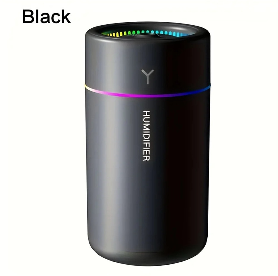 1 pc Car USB Humidifier LED Aromatherapy Diffuser Silent Mist NEW