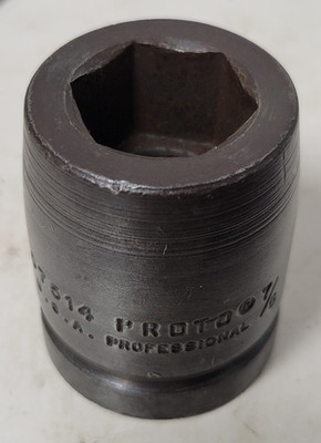 Proto 7/8'' Socket 3/4'' Drive 07514 6PT listing GA