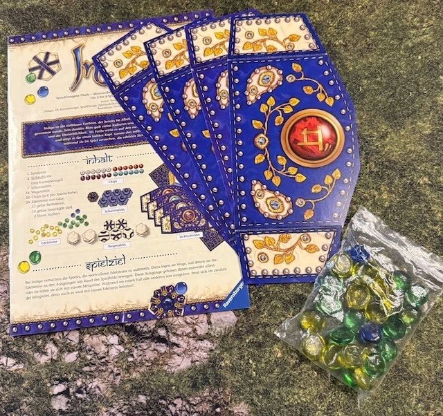 Indigo board game Ravensburger Reiner Knizia (2012) - open box - Image 2 of 4