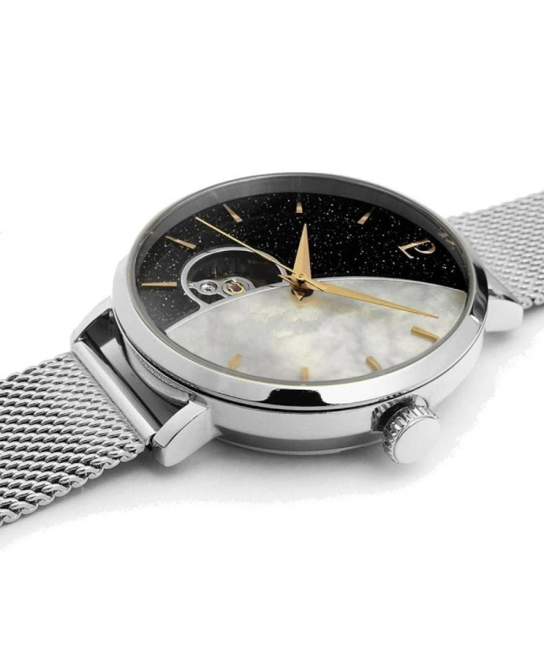 PIERRE LANNIER Mujer Analógico Automático Informal Reloj Clásico Vestido Madreperla Foto 4 de 4