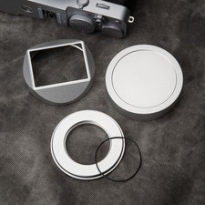 Square Metal Lens Hood Fit For Fujifilm Fuji XF23mmF2.8 R WR