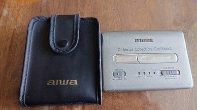 Aiwa G-Metal Collection GM15MK2  Walkman Ear Guard DOLBY B NR