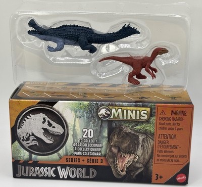 Jurassic World Park Minis PURUSAURUS & BEIPIAOSAURUS figure LOOSE 2026 Series 3