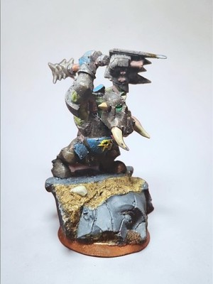 Warhammer Age of Sigmar Orcs and Goblins Black Orc Bigboss Painted 