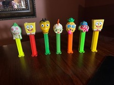 Assorted Footed Pez Dispensers Lot Of 7