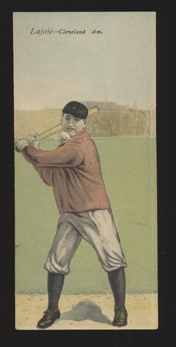 Lajoie, Falkenberg 1911 T201 Mecca Double Folders card