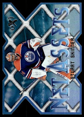 2023-24 Skybox Metal Universe Net Assets Stuart Skinner Edmonton Oilers