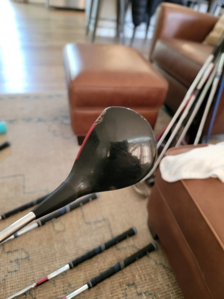 Ping Eye 2 #1 Wood Driver Red Dot Steel Shaft RH Vintage Black Gold Regular - Image 3 of 4