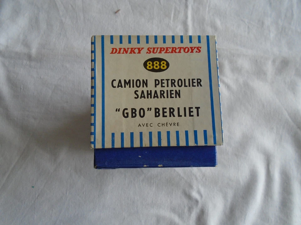 Dinky Supertoys Camion petolier saharien GBO Berliet - Photo 3/4