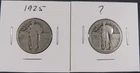 New ListingStanding Liberty Quarter Lot (2 Coins) • 1925 & Dateless • Silver • Circulated