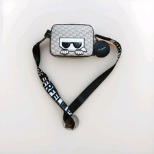 Karl Lagerfeld Paris Maybelle Camera Crossbody Bag NWT MSRP 178