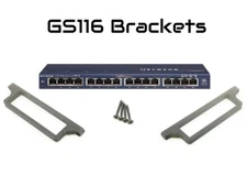 Wall Mount Bracket Holder for NetGear GS116NA ProSafe 116 16 port Network Switch