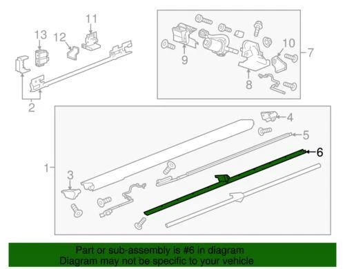 Genuine GM 2015-2020 Cadillac Chevrolet GMC Escalade Assist Step Shield 84545450 - Image 2 of 2