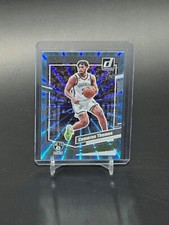 2023-24 Panini Donruss Int. #69 Cameron Thomas Light Blue Laser Holo /25 Nets