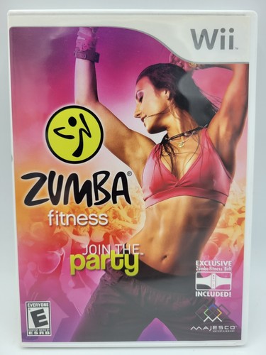 Nintendo Wii Zumba Fitness Join the Party Game 2010 Case Game & Manual - No Belt - Picture 2 of 7