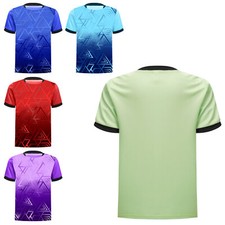 Kids Boys Sports Top Functional Jersey Geometric Print T-shirt Compression
