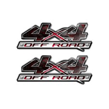 4x4 Off Road Decals Truck Vinyl Graphics Chameleon Camo Red 2 Pack A50blo 2