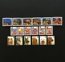 Guernsey 2001-2002 Christmas Festive Lights Europa CEPT Circus Dog Club MNH