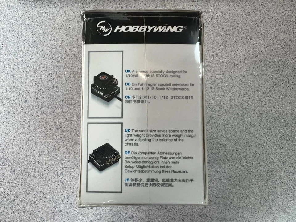 Hobbywing Xerun XR10 Pro 1S Stock Spec 1/12 Sensored Brushless ESC 30112751 NEW! - Image 4 of 4