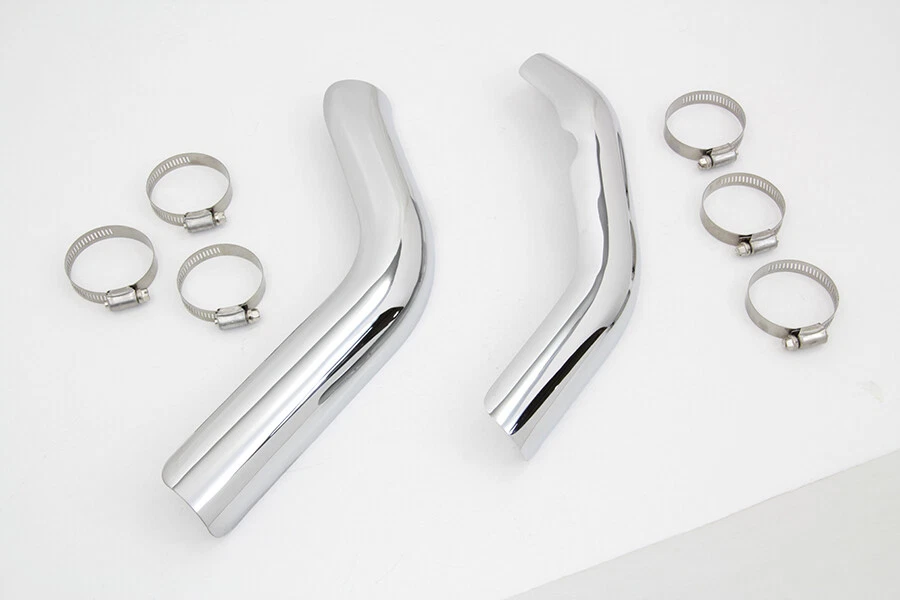 Juego de protector térmico de escape de arrastre para Harley Davidson Foto 3 de 4