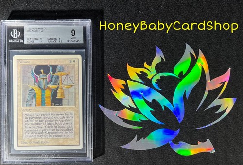 MTG Unlimited Edition 1993 Balance BGS 9.0 MINT Old School 93/94 - Picture 4 of 6
