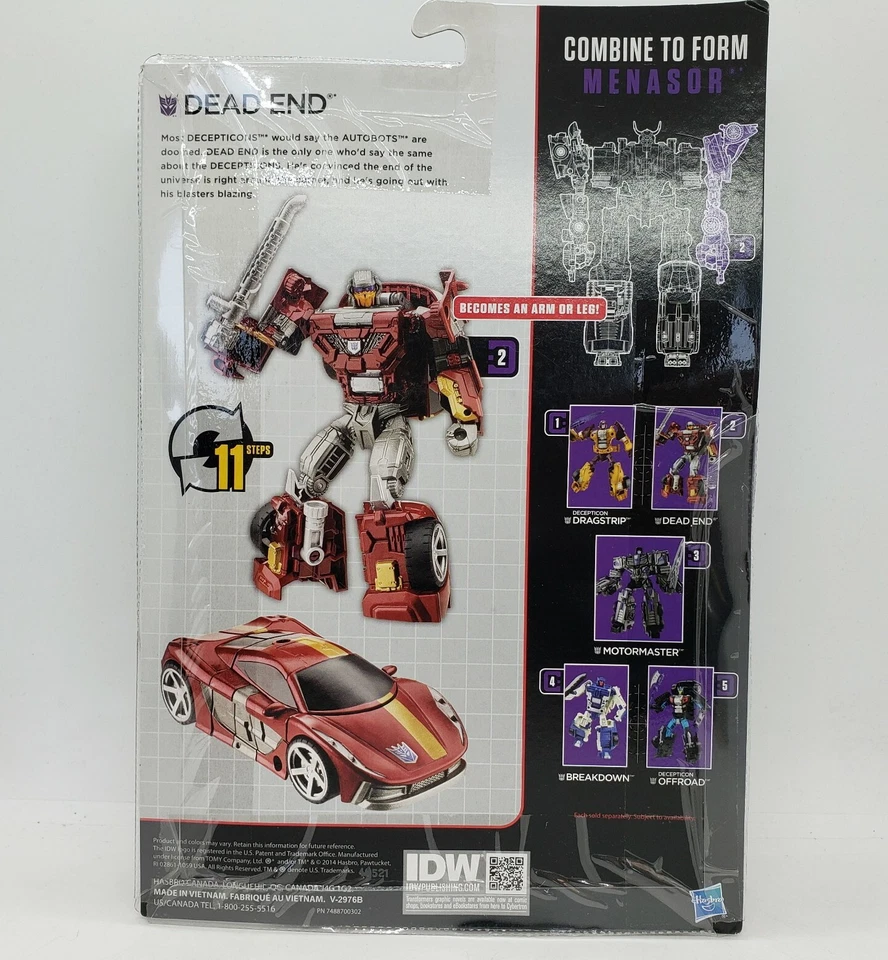 Hasbro Transformers Generations Combiner Wars Dead End *NOT MINT* Rare HTF - Image 2 of 4