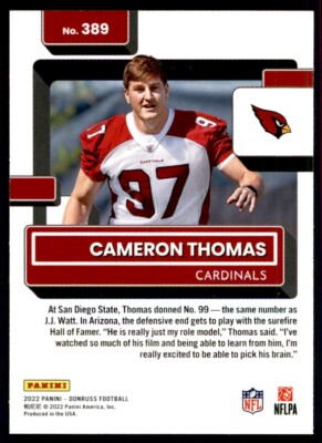 その他 Cameron Thomas Donruss Pink Laser Auto 2022 Donruss #389 Cameron Thomas | eBay