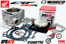 Honda CRF450R CRF 450R Top End Rebuild Kit Cylinder Wiseco Piston Cometic '09-12