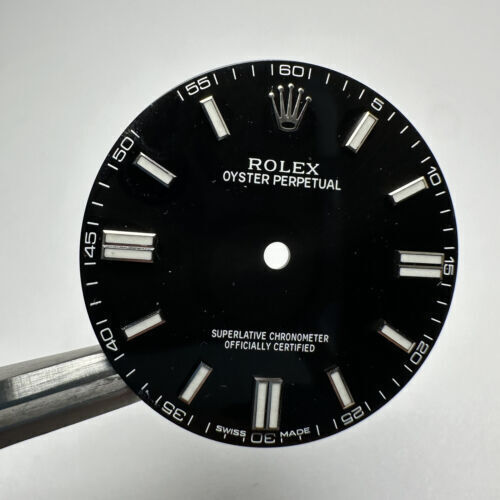Rolex Oyster Perpetual Cadran Noir Used Not Perfect Modern - Photo 1 sur 4