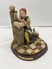 Rare Vintage Marlo Collection by Artmark Figure DRESS REHEARSAL Figurine Decor