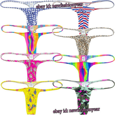 Sexy Men's Flex Mini G-String Slim Pouch Underpants Male T-back Bikini Underwear