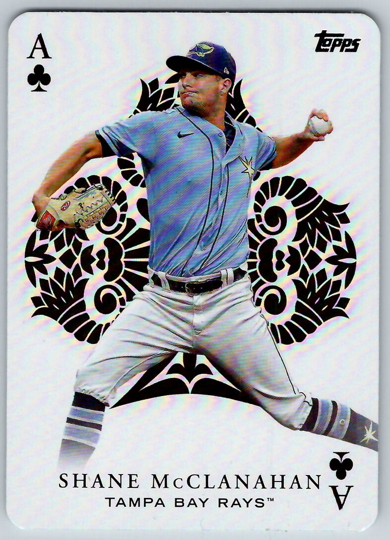 2023 TOPPS ALL ACES SHANE MCCLANAHAN TAMPA BAY RAYS #AA-12