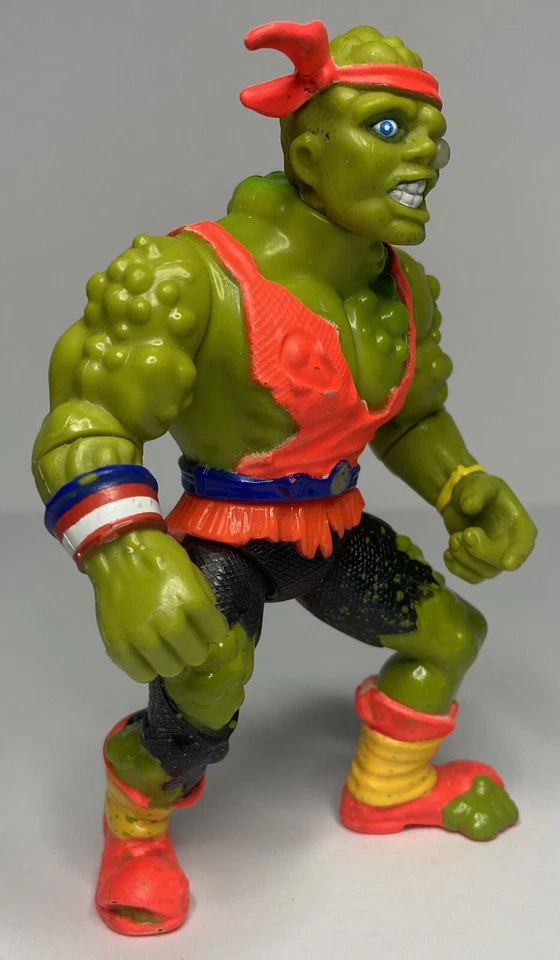 Toxic Avengers Toxie (Figura de acción Playmates 1991, Toxic Crusaders) canadiense Foto 2 de 4