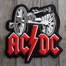 AC DC Cannon Classic Rock Band Embroidered PATCH Iron on Great colors