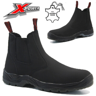 DAMEN LEDER CHELSEA STIEFELETTEN KNÖCHELHÄNDLER FORMELLE FREIZEIT ARBEIT SLIPPER WANDERSCHUHE