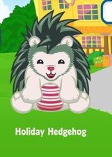 Webkinz Holiday Hedgehog Virtual Adoption Code Only Messaged