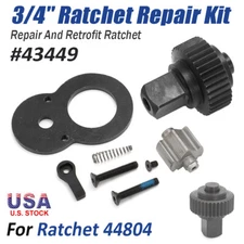 Complete 3/4" Drive Ratchet Repair Kit 43449 For Ratchet 44804 -Retrofit Ratchet