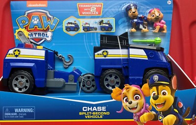 New Paw Patrol CHASE Split-Second Vehicle