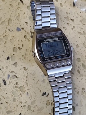 【美品レア】SEIKO D229-5010 ★動作品★ Seiko D229-5010 chronograph watch LCD digital -WORKING | eBay