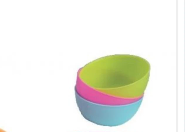 Juego de 3 cuencos y 4 cubiertos pastel para niños Kraft Foto 3 de 4