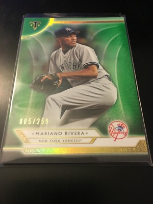 ☆Maria☆ 2018 Topps Triple Threads - Mariano Rivera #57 Emerald /259 for