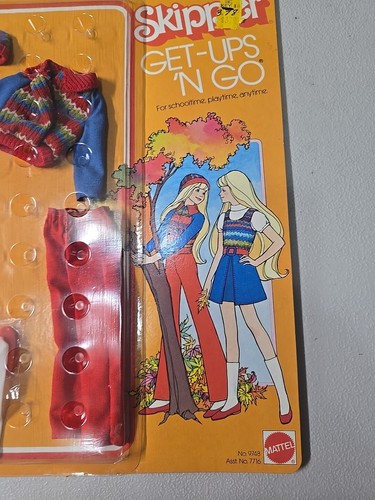 Vintage Skipper Doll Outfit Get-ups N Go Schooltime Playtime #9748 NIB - Picture 2 of 6