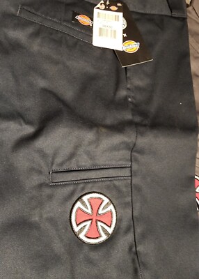 34×32 Dickies × Independent Dickies x Independent Truck BLACK Pants-All Sizes. | eBay