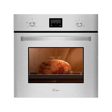 Empava Bake Broil Rotisserie Functions with Mechanical Controls Digital Timer...
